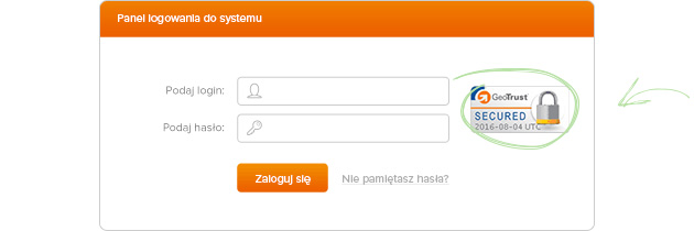 przyklad pieczeci geotrust